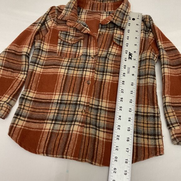 kid Size S and adult Size L set  & Plaid Flannel Button-Up Shirt With Dual - Picture 8 of 10